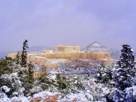 Winter in Greece