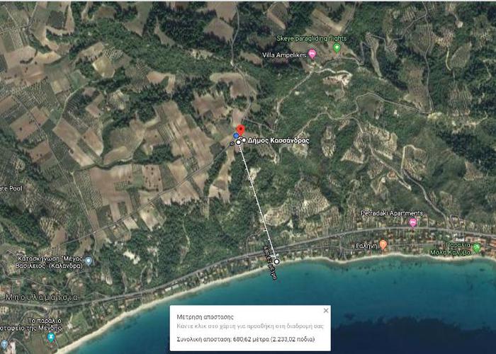 Land plot in Chalkidiki