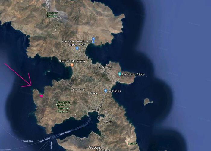 Land plot in Leros