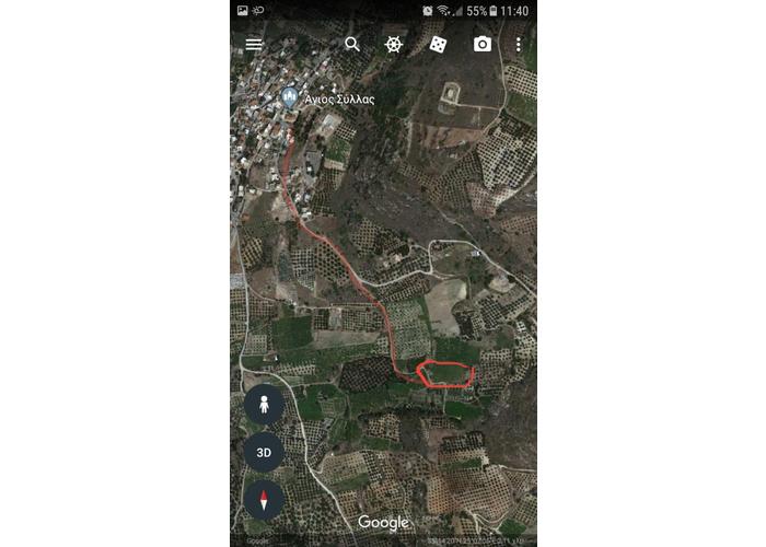 Land plot in Agios Sillas