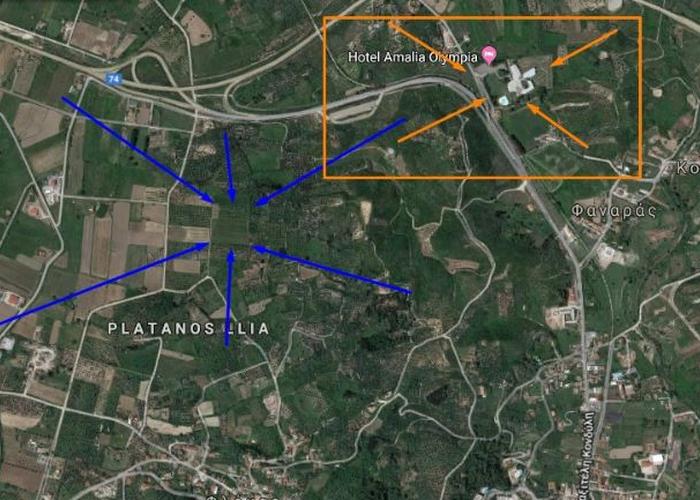 Land plot in Archaia Olympia